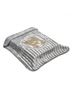 Κουβέρτα βρεφική - Υπνόσακος Art 5250 80x90 Γκρι   Beauty Home 2