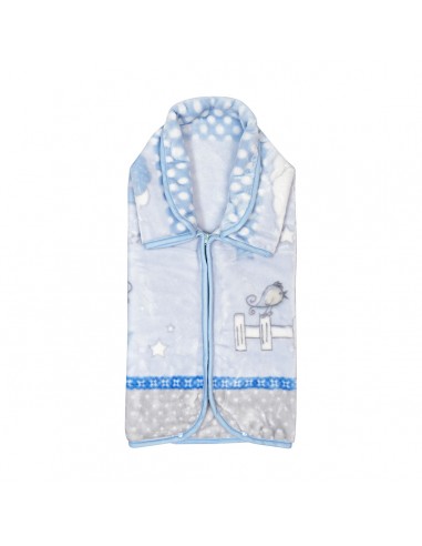 Κουβέρτα βρεφική - Υπνόσακος Art 5251 80x90 Μπλε Beauty Home