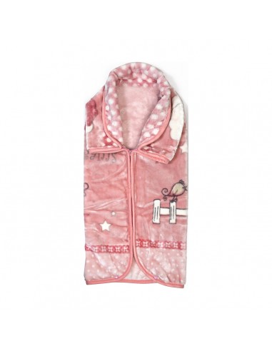 Κουβέρτα βρεφική - Υπνόσακος Art 5252 80x90 Ροζ Beauty Home