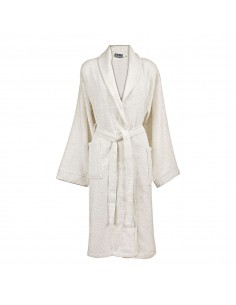 Μπουρνούζι με γιακά Art 3091  L-XL  Εκρού L-XL  Beauty Home 2