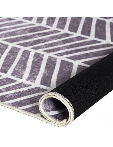 Πατάκι Azelie Art 9761-Amethyst 67x140 Αμέθυστος Beauty Home