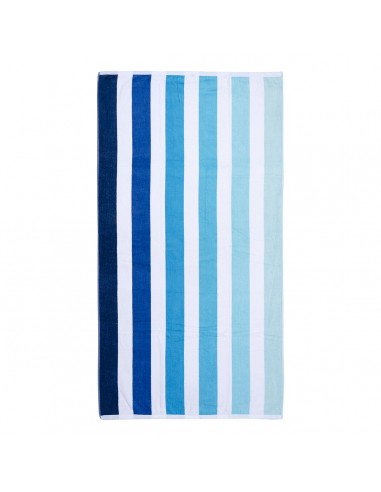 Πετσέτα θαλάσσης Art 2181 86x160 Μπλε ρίγα   Beauty Home