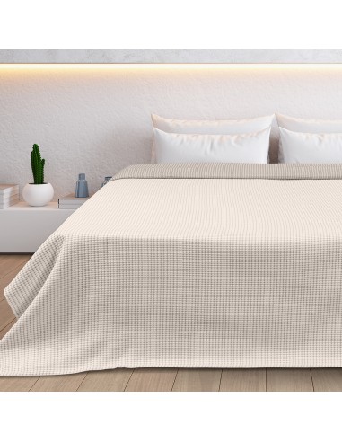 Κουβέρτα μονή διπλής όψεως Cross matelasse Art 11173 170x270 Άμμου Beauty Home