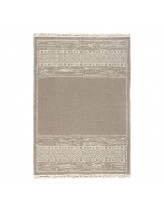 Χαλί βαμβακερό διπλής όψεως Duo Art 9251 160x230 Μπεζ 160x230  Beauty Home 2