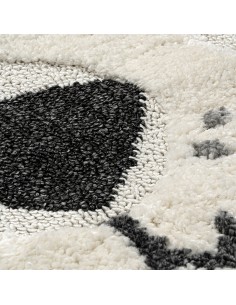 Ροτόντα Loop 133x133 Art 9556 Grey white Γκρι λευκό   Beauty Home 2