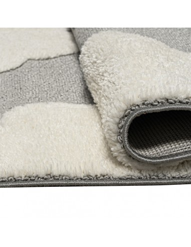 Χαλί Loop Art 9558 Grey white Γκρι λευκό Beauty Home Χαλί Loop Art 9558 Grey white Γκρι λευκό Beauty Home