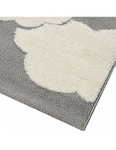 Χαλί Loop Art 9558 Grey white Γκρι λευκό Beauty Home Χαλί Loop Art 9558 Grey white Γκρι λευκό Beauty Home