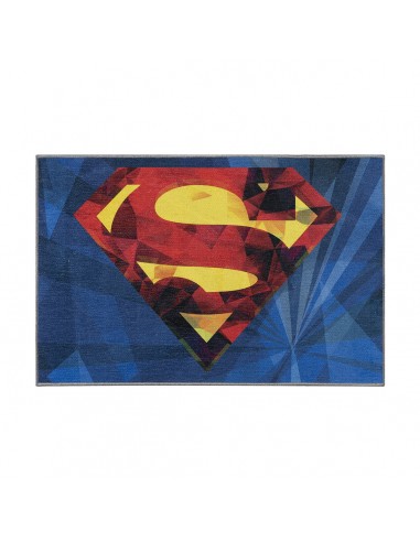 Πατάκι Art 6187 Superman 55x85 Μπλε   Beauty Home