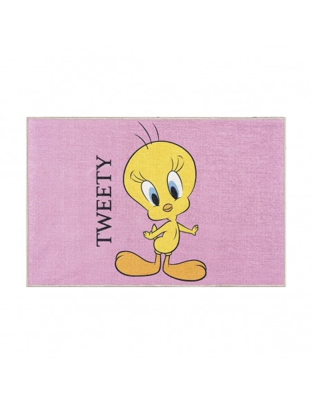 Πατάκι Art 6190 Tweety 55x85 Ροζ   Beauty Home Πατάκι Art 6190 Tweety 55x85 Ροζ   Beauty Home