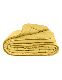 Πάπλωμα μονό Art 1677 160x240 Yellow Κίτρινο   Beauty Home