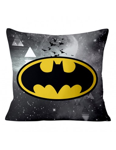 Μαξιλάρι με γέμιση Art 6184 Batman 40x40 Γκρι   Beauty Home