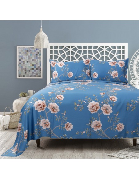 Σετ σεντόνια υπέρδιπλα Enbassy Art 12002 230x260 Εμπριμέ   Beauty Home