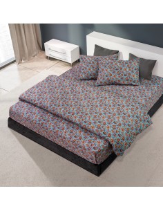 Σετ σεντόνια φανελένια υπέρδιπλα Mornos Art 11182 240x260 Εμπριμέ   Beauty Home