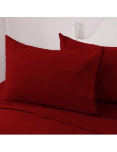 Σετ σεντόνια υπέρδιπλα με λάστιχο 4 Seasons Art 12000 240x270 Κόκκινο   Beauty Home 2