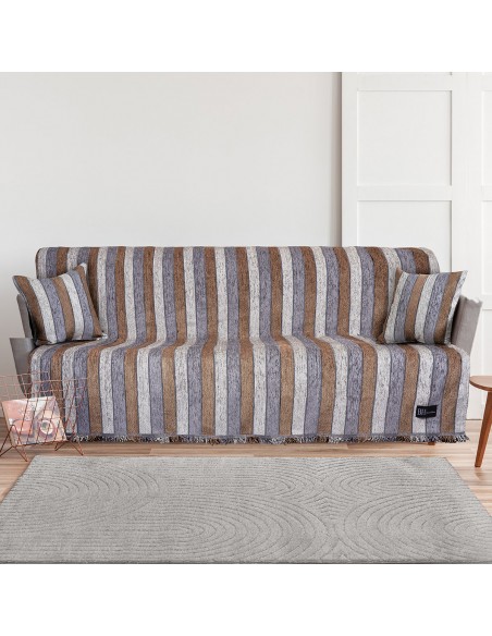 Ριχτάρια σετ 2τμχ Art 8546 (180x250 + 180x300) Εμπριμέ   Beauty Home