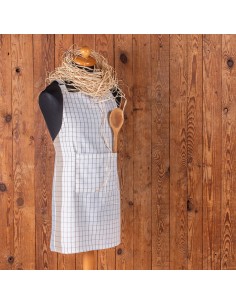 ΠΟΔΙΑ ΚΟΥΖΙΝΑΣ PEPPER CHECK MOCCA