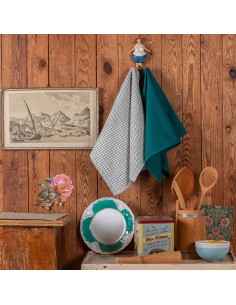 ΠΕΤΣΕΤΕΣ ΚΟΥΖΙΝΑΣ ΣΕΤ 2 ΤΕΜΑΧΙΩΝ CARROT TEAL