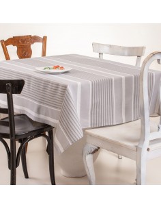 ΤΡΑΠΕΖΟΜΑΝΤΗΛΟ ΛΟΝΕΤΑ ΜΑΚΡΟΣΤΕΝΟ 135Χ220 FRANKIE GREY