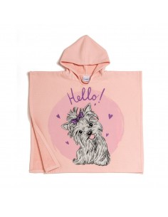 ΠΑΙΔΙΚΟ ΠΟΝΤΣΟ ΘΑΛΑΣΣΗΣ PUPPY PINK