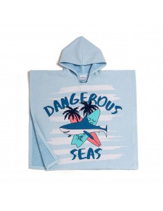 ΠΑΙΔΙΚΟ ΠΟΝΤΣΟ ΘΑΛΑΣΣΗΣ DANGEROUS LIGHT BLUE