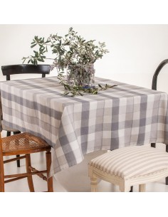 ΤΡΑΠΕΖΟΜΑΝΤΗΛΟ ΛΟΝΕΤΑ ΜΑΚΡΟΣΤΕΝΟ 135Χ180 OLIVIE GREY