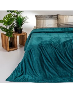 ΚΟΥΒΕΡΤΑ FLANNEL ΜΟΝΗ TOKYO PETROL