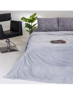 ΚΟΥΒΕΡΤΑ FLANNEL ΥΠΕΡΔΙΠΛΗ TOKYO LIGHT GREY