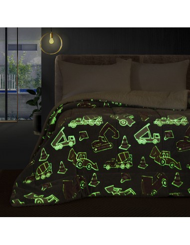 Κουβερτοπάπλωμα μονό φωσφοριζέ Art 6269 160x220 Γκρι Beauty Home Κουβερτοπάπλωμα μονό φωσφοριζέ Art 6269 160x220 Γκρι Beauty Home