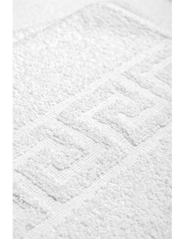 Πετσέτα Μπάνιου Ξενοδοχείου Ionic 480gsm Greek Border 100% Cotton 70x140 Λευκό Beauty Home