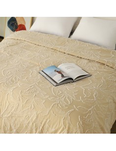 ΚΟΥΒΕΡΛΙ ΜΟΝΟ KIRA BEIGE 2