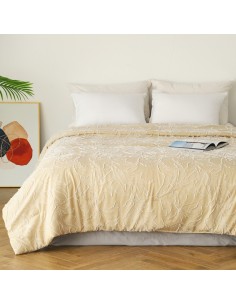 ΚΟΥΒΕΡΛΙ ΥΠΕΡΔΙΠΛΟ KIRA BEIGE