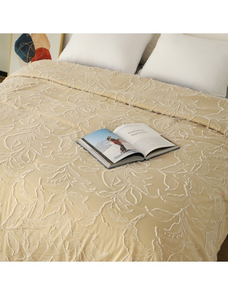 ΚΟΥΒΕΡΛΙ ΥΠΕΡΔΙΠΛΟ KIRA BEIGE ΚΟΥΒΕΡΛΙ ΥΠΕΡΔΙΠΛΟ KIRA BEIGE