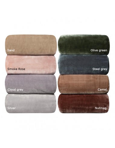 Κουβέρτα μονόχρωμη υπέρδιλη Bernese Art 10500 σε 8 αποχρώσεις 220x240 Beauty Home