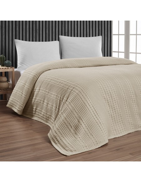 Πικέ μονή Division Αrt 1995 Εκρού 170x240   Beauty Home