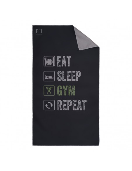 Πετσέτα γυμναστηρίου Art 2206 50x90 Εμπριμέ   Beauty Home