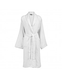 Μπουρνούζι με γιακά Art 3091 L-XL Λευκό   Beauty Home 2