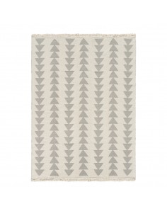 Χαλί βαμβακερό διπλής όψεως Duo Art 9245 160x230 Γκρι   Beauty Home 2