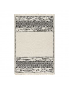 Χαλί βαμβακερό διπλής όψεως Duo Art 9252 160x230 Ανθρακίτης   Beauty Home 2