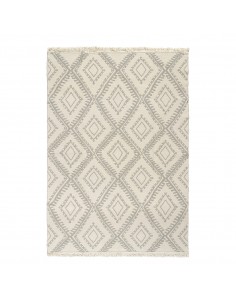 Χαλί βαμβακερό διπλής όψεως Duo Art 9248 160x230 Γκρι 160x230  Beauty Home 2