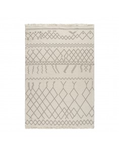 Χαλί βαμβακερό διπλής όψεως Duo Art 9249 160x230 Μπεζ   Beauty Home 2