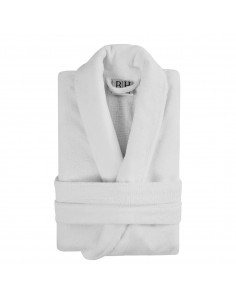 Μπουρνούζι με γιακά βελουτέ Large 55%Cot-45%Pol 300gsm L  Beauty Home 2