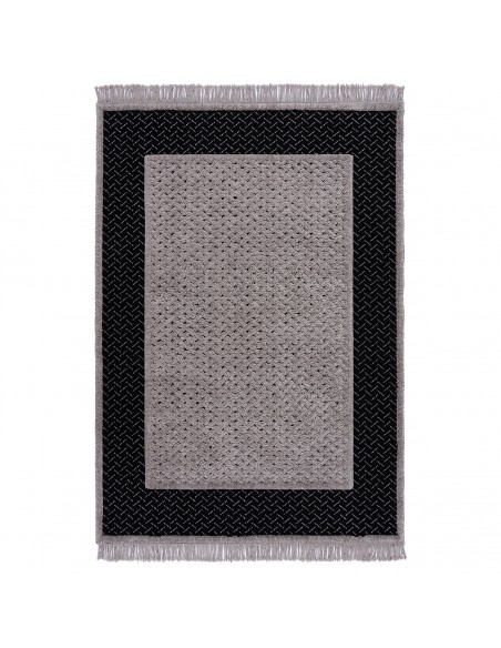 Χαλί Noir Art 9436 67x140 Black Μαύρο   Beauty Home Χαλί Noir Art 9436 67x140 Black Μαύρο   Beauty Home