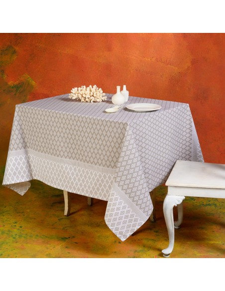 ΤΡΑΠΕΖΟΜΑΝΤΗΛΟ ANOUK BEIGE 140Χ180