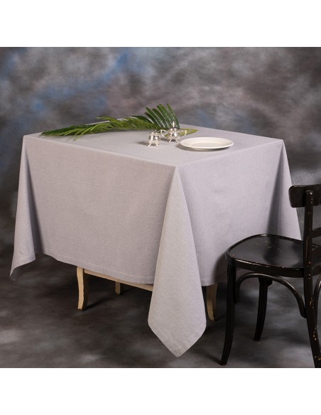 ΤΡΑΠΕΖΟΜΑΝΤΗΛΟ LUISE DARK GREY 150Χ150