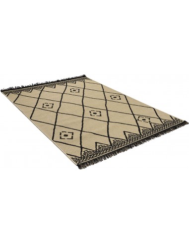 Χαλί ψάθα με κρόσια Sol Art 9757 Μπεζ Beauty Home