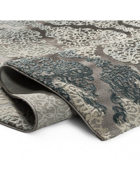 Χαλί Stylish Art 9422 160x230 Γκρι,Πετρόλ Beauty Home Χαλί Stylish Art 9422 160x230 Γκρι,Πετρόλ Beauty Home