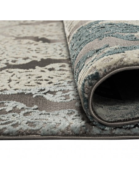 Χαλί Stylish Art 9422 160x230 Γκρι,Πετρόλ Beauty Home Χαλί Stylish Art 9422 160x230 Γκρι,Πετρόλ Beauty Home