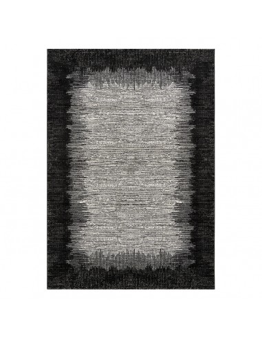 Χαλί Prestige Art 9321 Grey Black - Γκρι Μαύρο Beauty Home