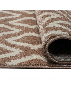 Χαλί Vibe Art 9575 160x230 Pink White Ροζ Λευκό   Beauty Home 2