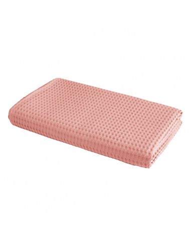 Πικέ μονή waffle Art 1990 Coral  170x240 Κοραλί Beauty Home